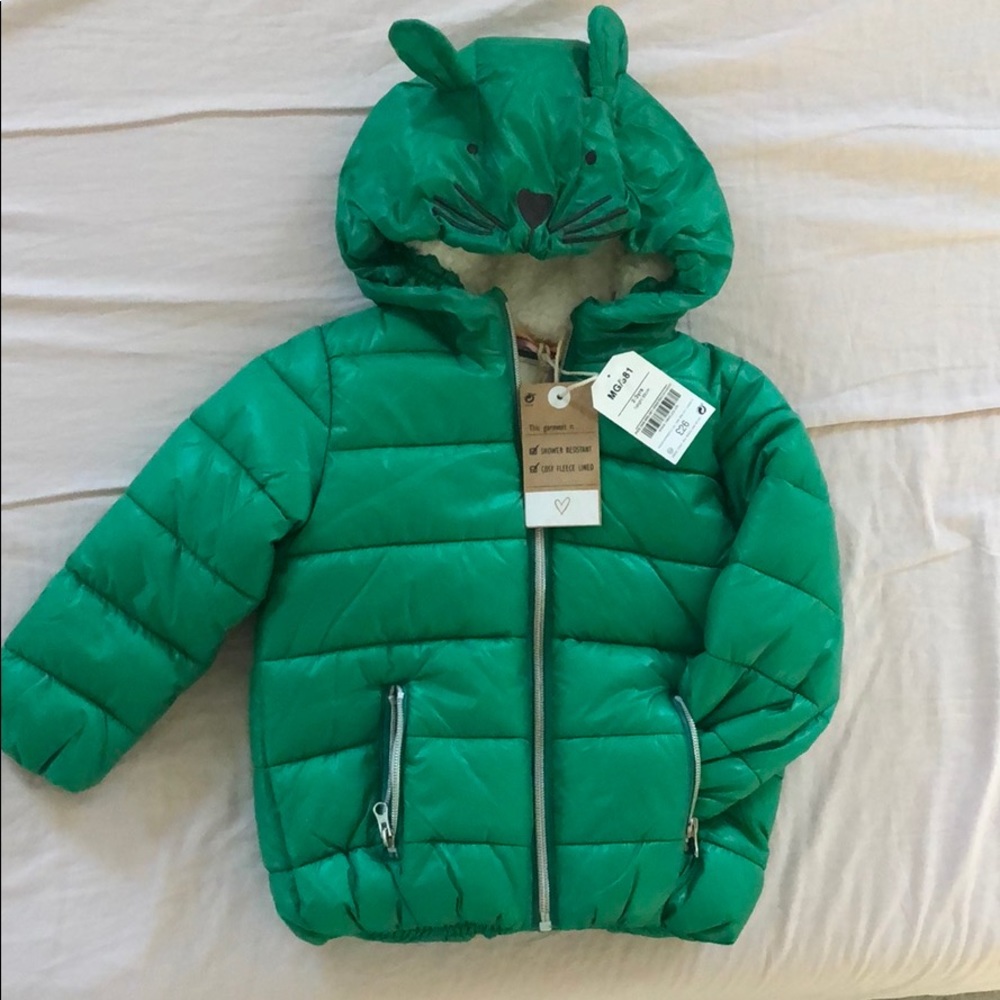 Toddler puffer jacket size 2-3t
